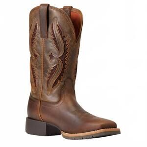 NEW ARIAT women's hybrid rancher venttek 360 western boots in distressed tan tru